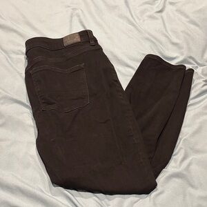 American Eagle Outfitters Black Skinny Jeans-Short Length